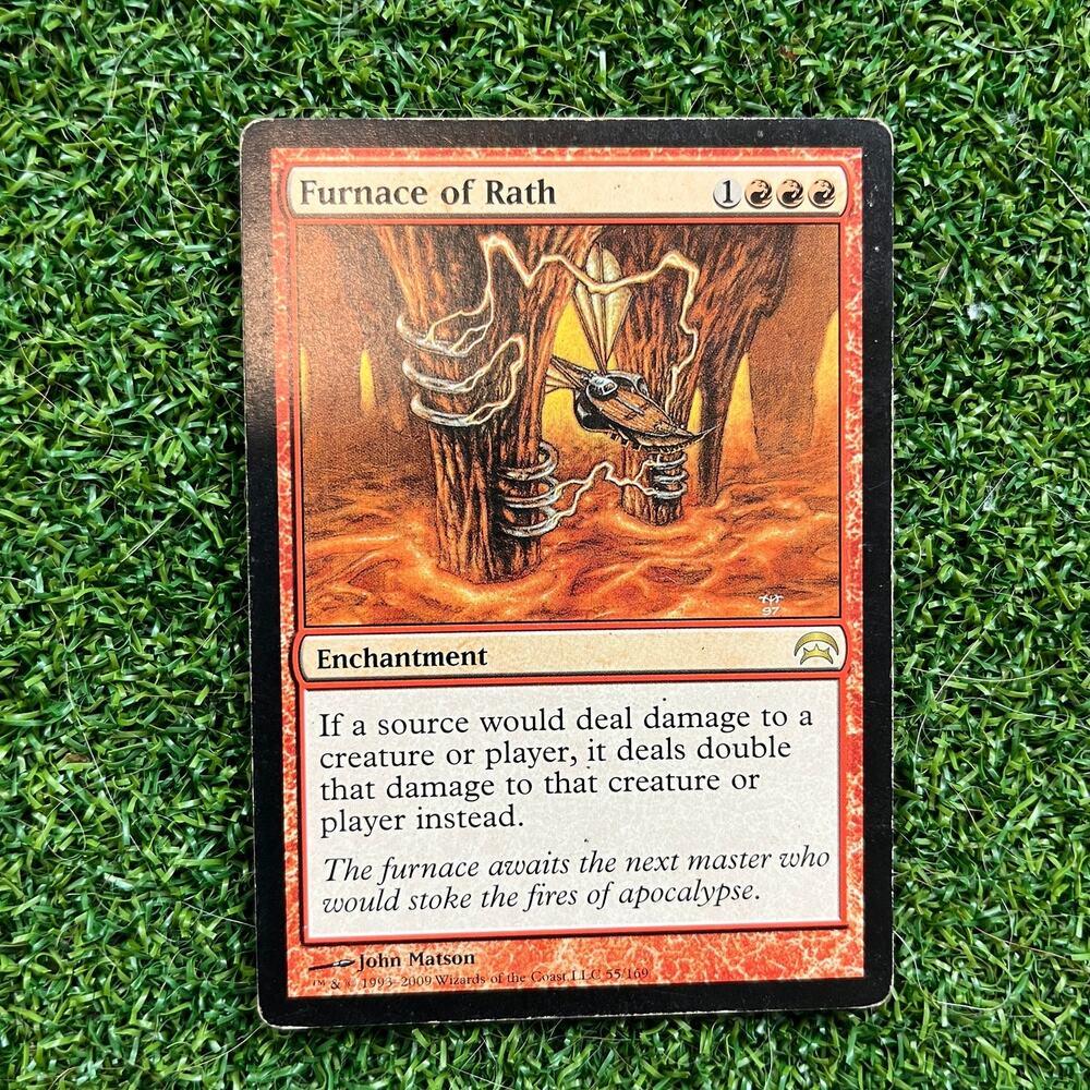 MTG Furnace of Rath Rare Red Enchantment LP Magic The Gathering